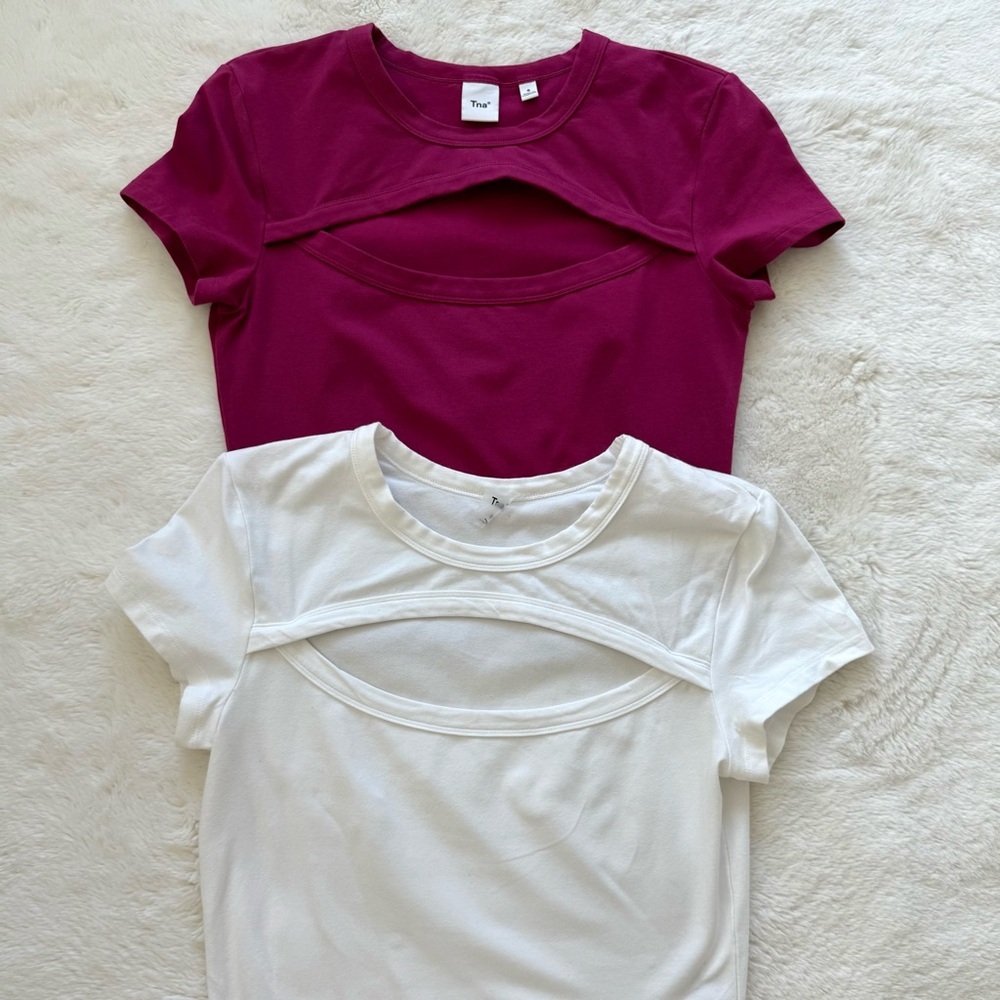 Bundle of TNA Aritzia women t shirts size S